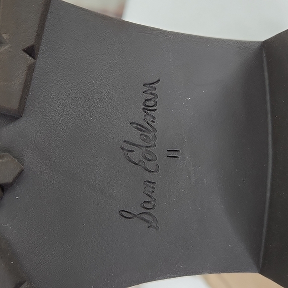 Sam Edelman Junip Combat Boot Brown suede zip - Picture 7 of 7